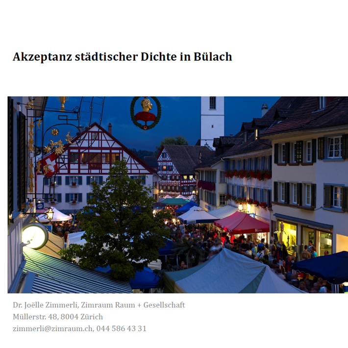 Read more about the article Wohnstudie Stadt Bülach 2018