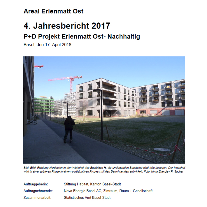 Read more about the article Erlenmatt Ost, Jahresbericht 2017