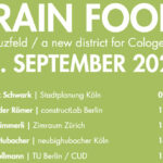 BRAIN FOOD ‘Kreuzfeld – a new district for Cologne‘