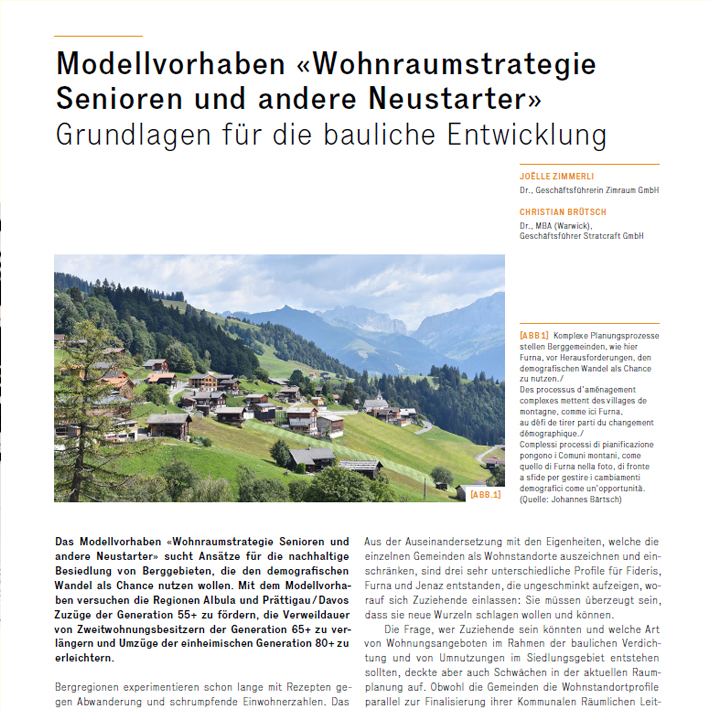 Read more about the article Modellvorhaben «Wohnraumstrategie Senioren und andere Neustarter»